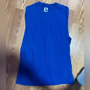 Blue Tank Top Used Youth Small